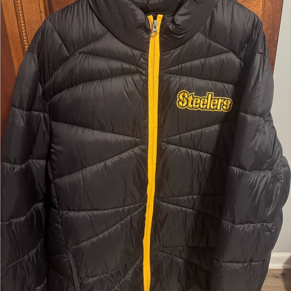 NFL Pittsburgh Steeler Puffer Jacket